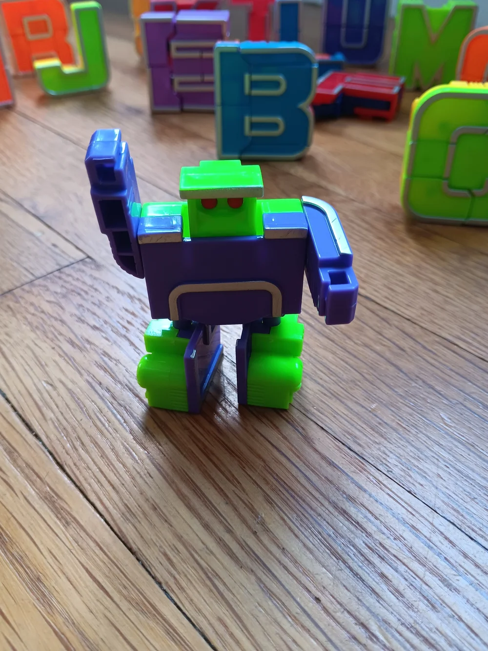 Colorful Alphabet Robot Set